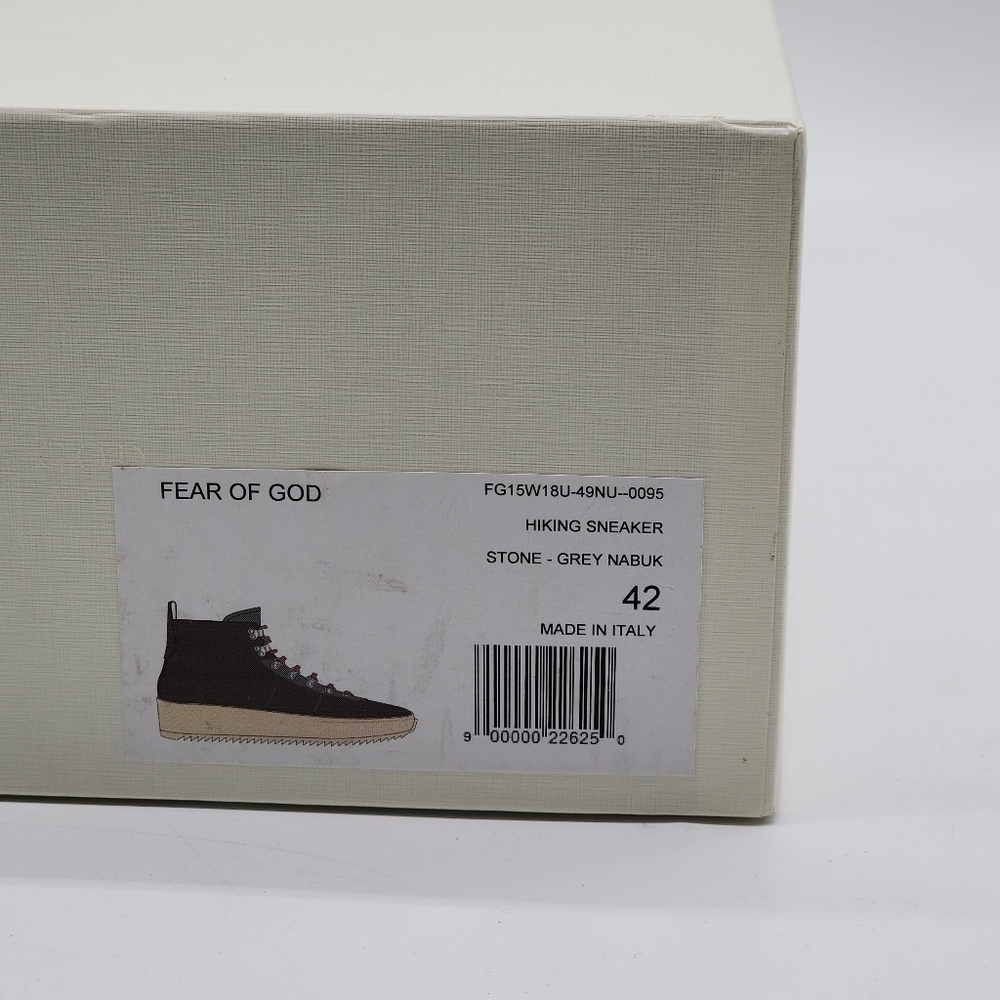 Fear of God Hiking Nubuck High-top Sneakers - Picture 8 of 8